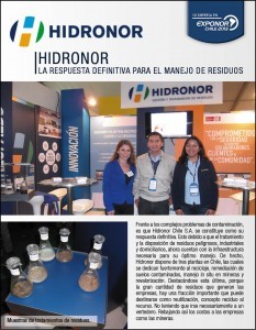 Publireportaje Hidronor feria