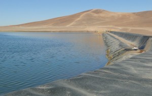 Monitoreo en línea en depósitos de relaves