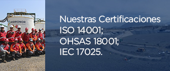 Nuestras Certificaciones ISO 14001-OHSAS 18001-IEC 17025