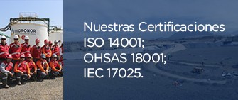 Nuestras Certificaciones ISO 14001-OHSAS 18001-IEC 17025