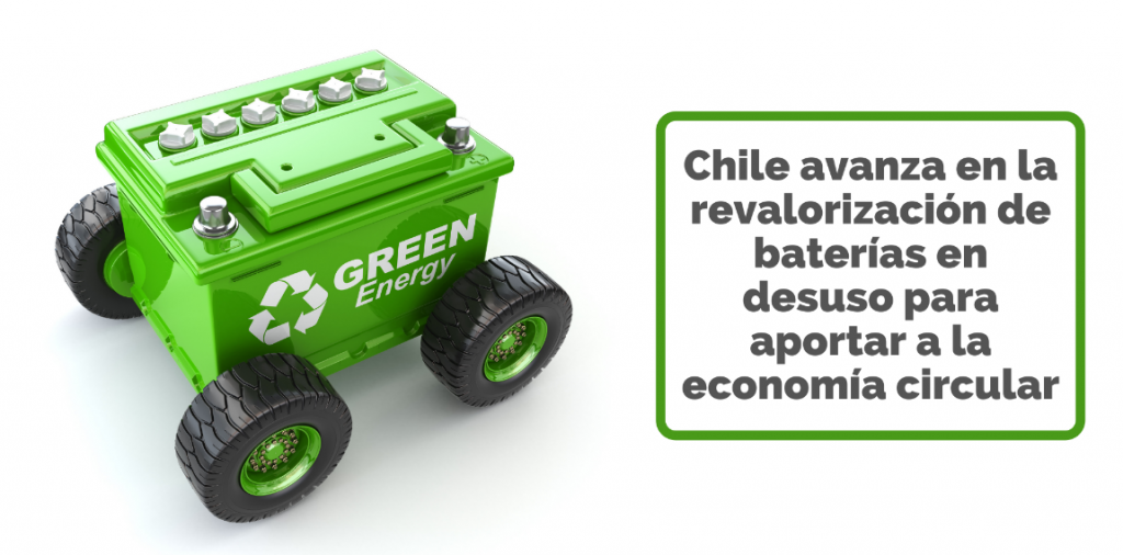Chile avanza revalorizacion de baterias en desuso para aportar a la economia circular Hidronor Chile