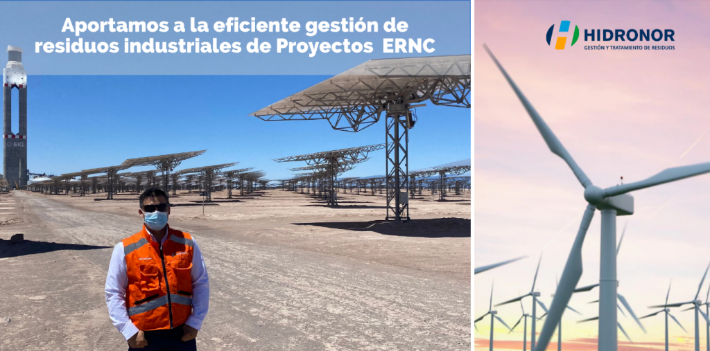 Proyectos de Energias Renovables No Convencionales gestionan eficientemente sus residuos industriales