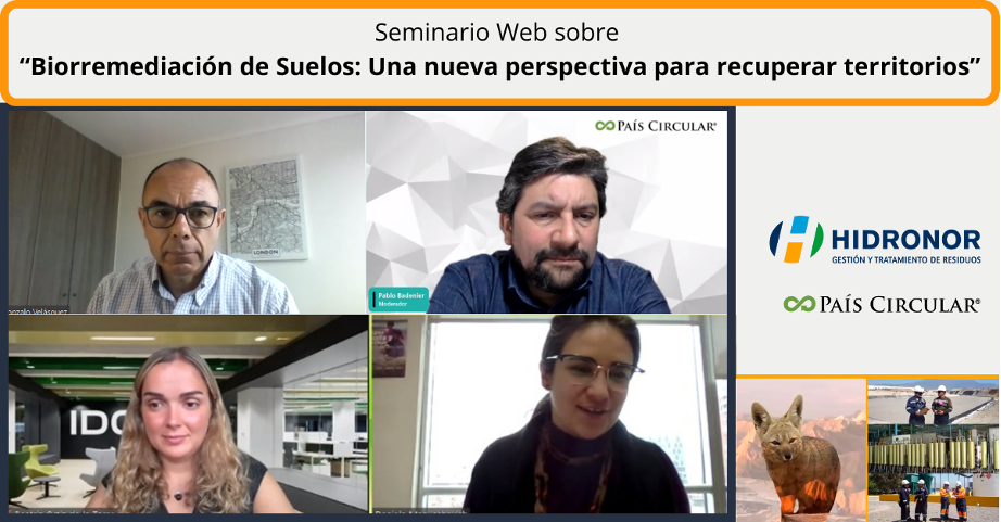 Seminario Web Biorremediacion de suelos una perspectiva para recuperar territorios