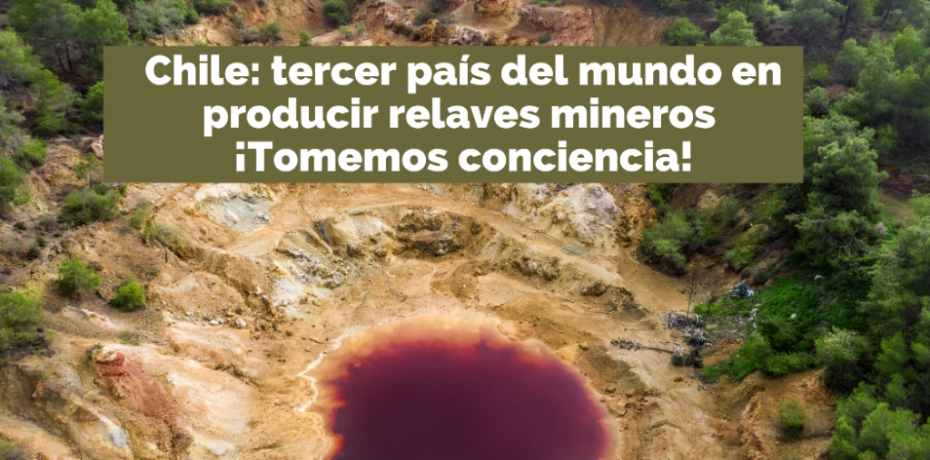 Chile se posiciona como el tercer pais del mundo en producir relaves mineros