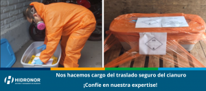 En Hidronor nos hacemos cargo del traslado seguro del cianuro